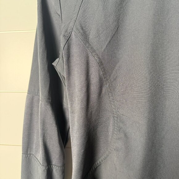 HEARTSOUL Jacket Long Sleeve Top Scrub Medium Pewter - Picture 9 of 11